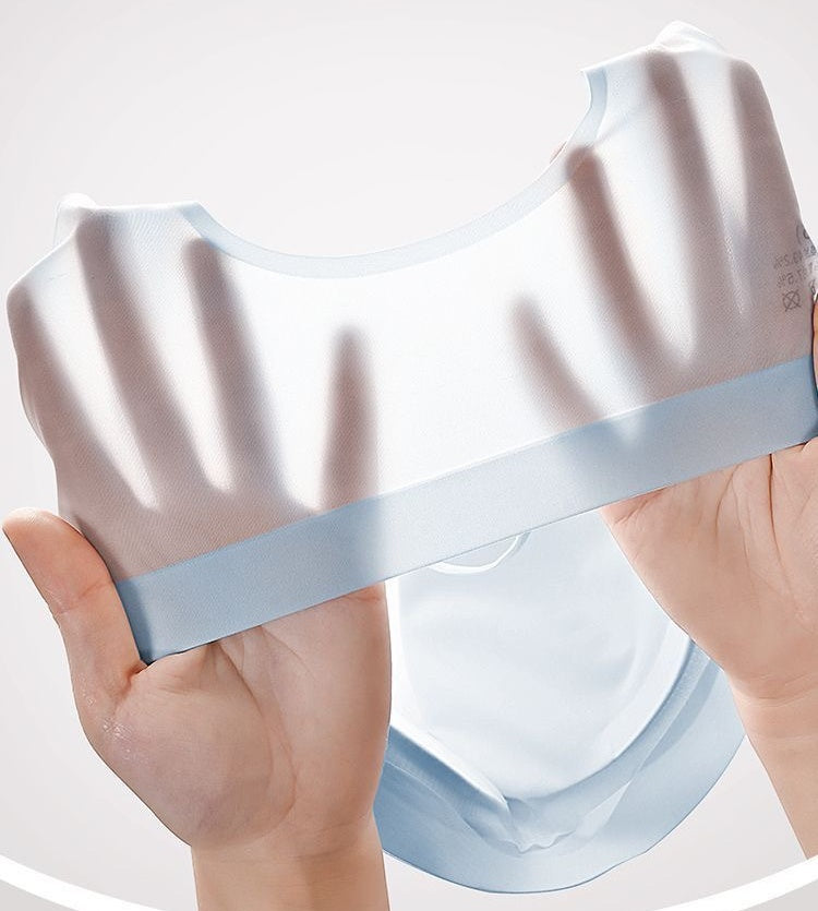 Bielizna bezszwowa z jedwabiu lodowego